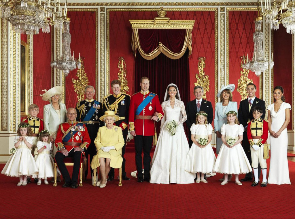 Prince William, Duke of Cambridge, Catherine, Duchess of Cambridge, Kate Middleton, Queen Elizabeth, Prince Philip, Royal Wedding