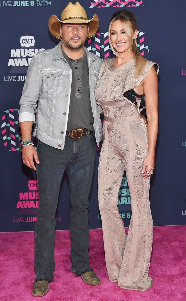 Jason Aldean & Brittany Kerr From The Cutest Couples At The 2016 Cmt 