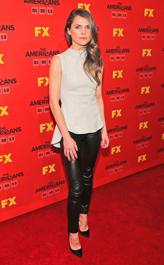 Keri Russell The Americans Leather Jacket