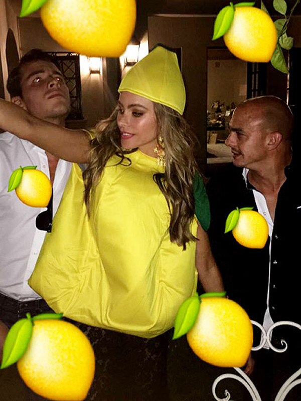 Sofía Vergara Celebrates 44th Birthday With Lemon-Themed Dinner Party