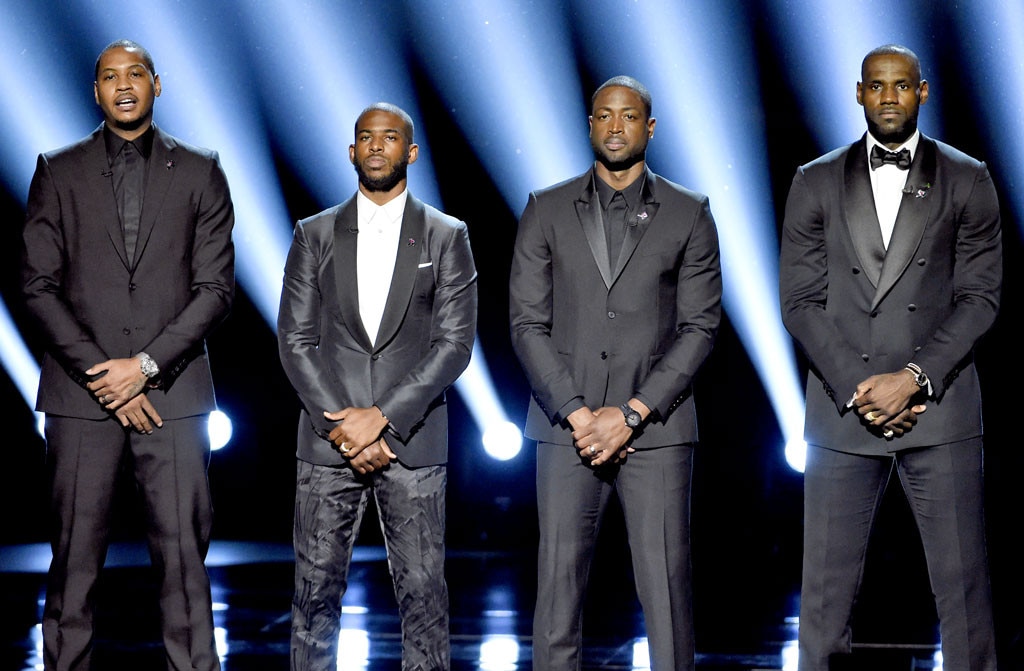 NBA Stars Open 2016 ESPYs With Moving Black Lives Matter Speech