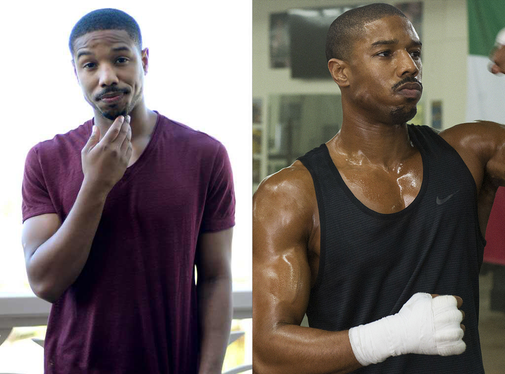 Michael B. Jordan, Creed, Weight Loss or Weight Gain for Roles