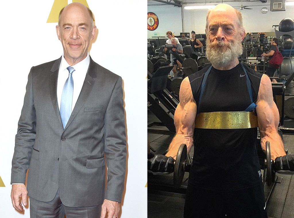 J.K. Simmons, Weight Loss or Weight Gain for Roles