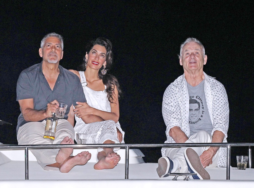 Amal Clooney, George Clooney, Bill Murray