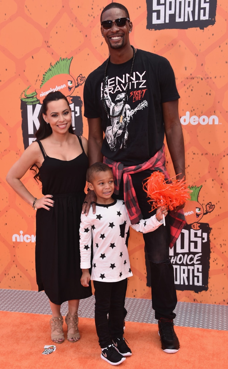 Chris Bosh and family, Nickelodeon Kids' Choice Sports Awards