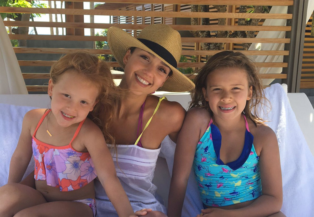 Jessica Alba Shares Beautiful Photos Of 2 Daughters And Husband