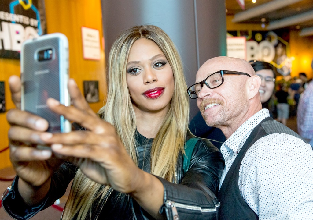 Laverne Cox And Buck Angel From The Big Picture Todays Hot Photos E News