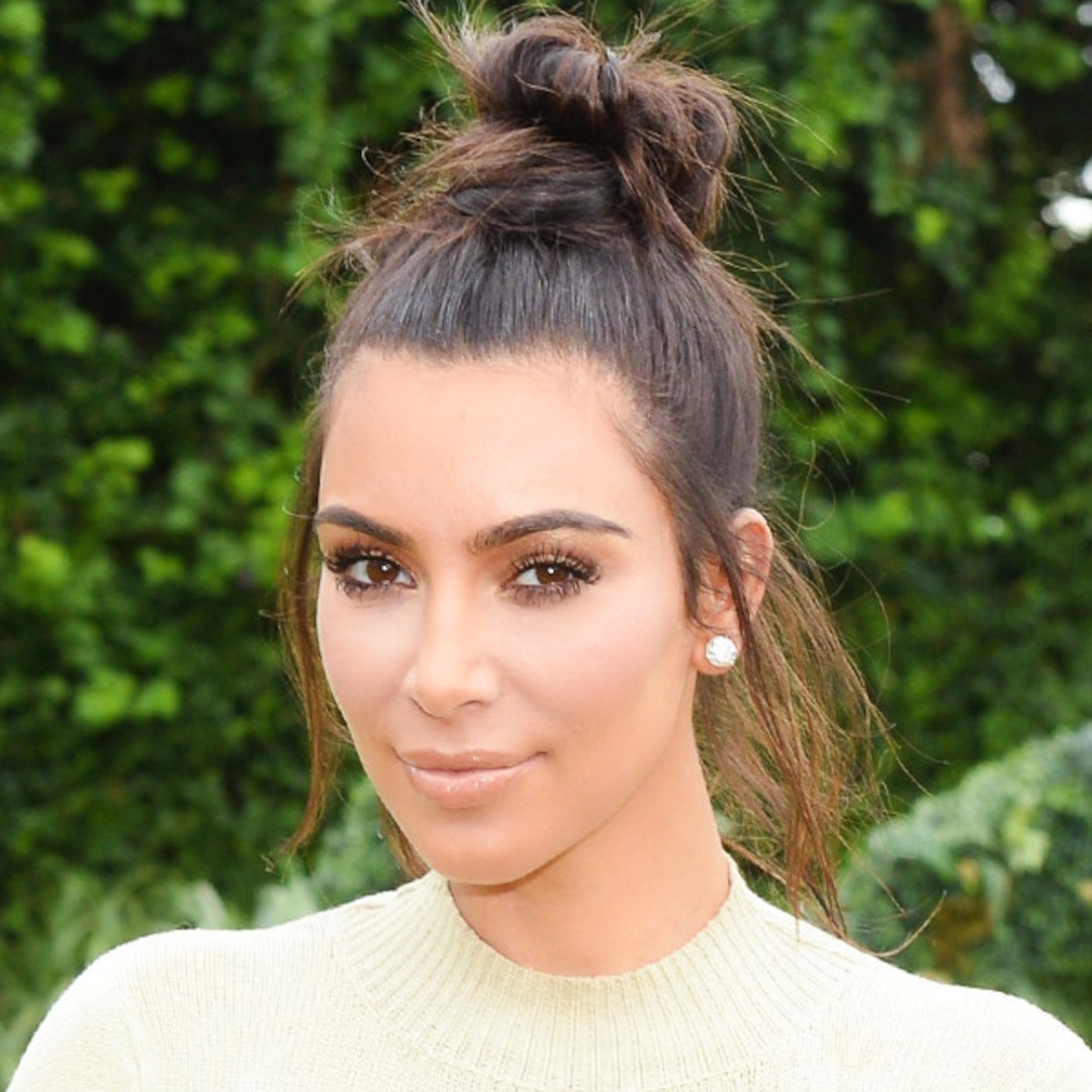 Why Is Kim Kardashian's Topknot so Big? It's Full of ...