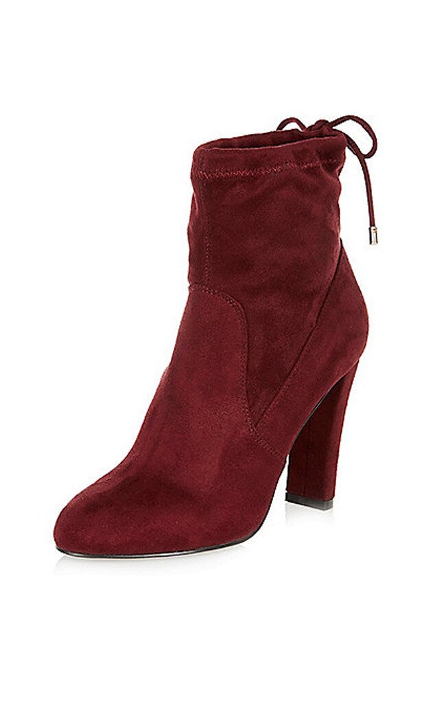 sock booties no heel