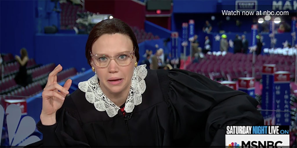 Kate McKinnon, Ruth Bader Ginsburg