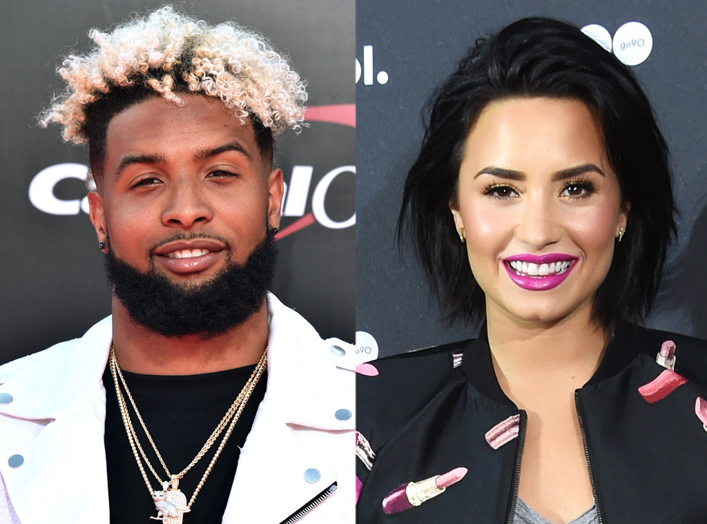 Odell Beckham Jr Hair Now - Demi Lovato Odell Beckham Jr Spotted On A Date E Online