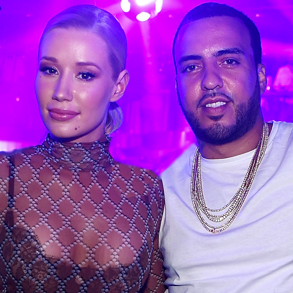 Iggy Azalea & French Montana Get Cozy and Leave Vegas Club Together