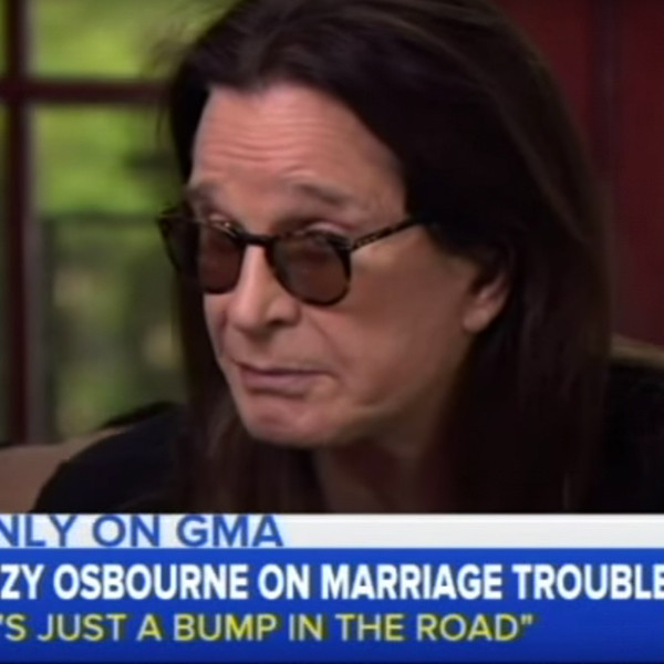 Ozzy Osbourne Opens Up About His Marital Issues With Sharon E Online 