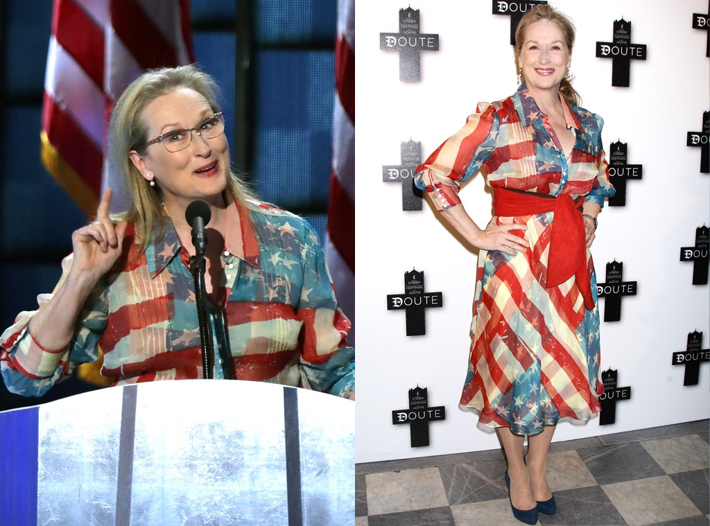 Meryl Streep, Dress, Democratic National Convention