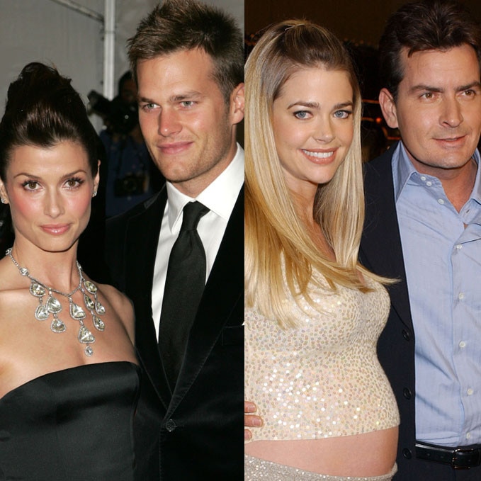 Celebrity Couples Who Broke Up With a Baby on the picture