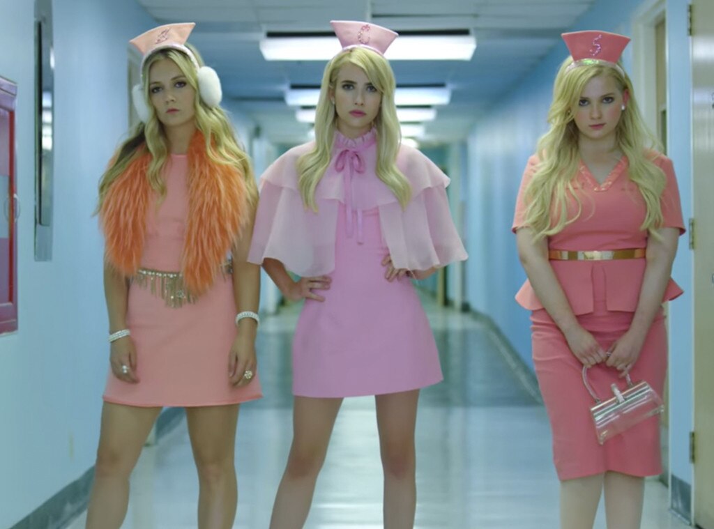 All 47 Earmuff Outfits Chanel No 3 Has Worn on Scream Queens  Slideshow   Vulture