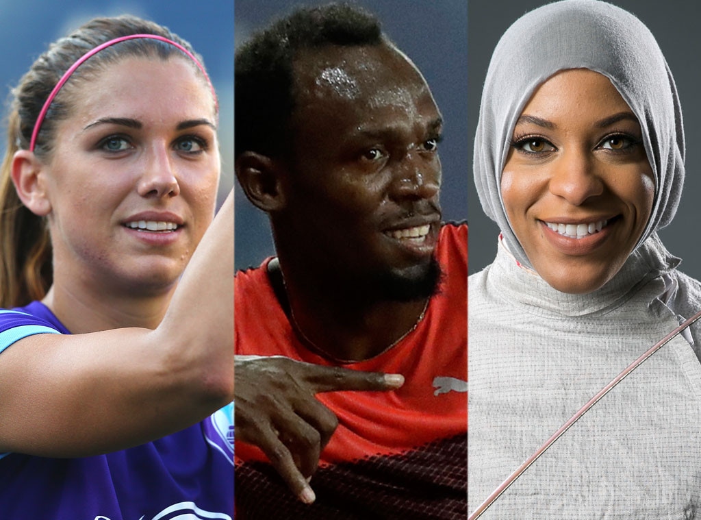 Alex Morgan, Usain Bolt, Ibtihaj Muhammad, Buzzed About Olympians