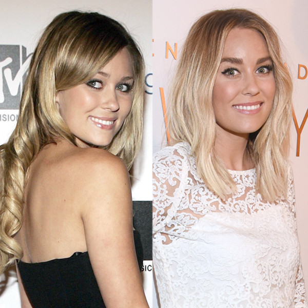 Stars of the hills lauren conrad left hi-res stock photography and