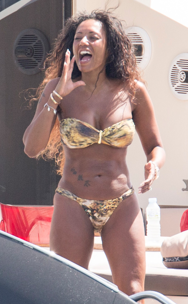 Mel B Shows Rock Hard Abs In Bikini After Almost 30 Lb Weight Loss E