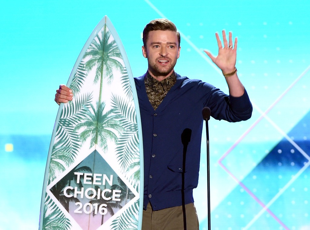 Justin Timberlake, 2016 Teen Choice Awards