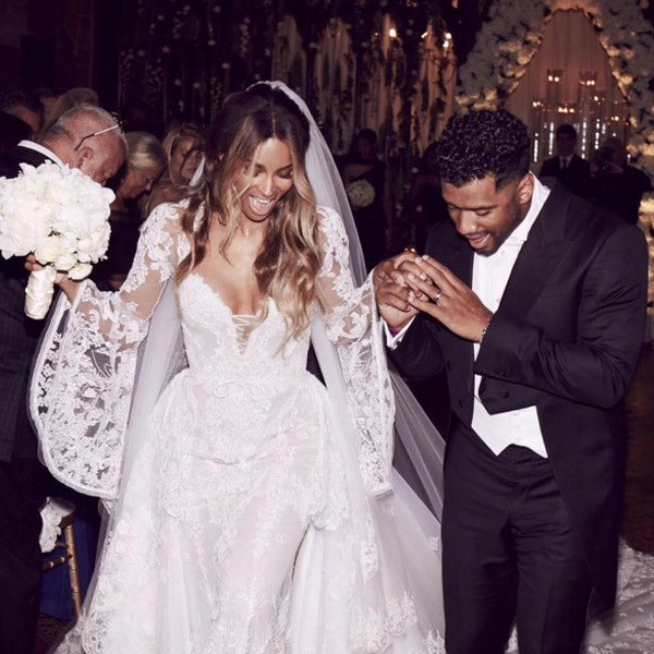 Russell Wilson, Ciara, Wedding