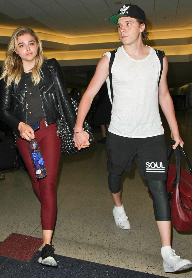 Airport Arrival From Brooklyn Beckham And Chloë Grace Moretzs Cutest Moments E News 3539