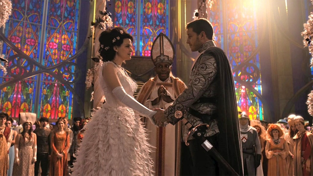 snow white wedding dress once upon a time