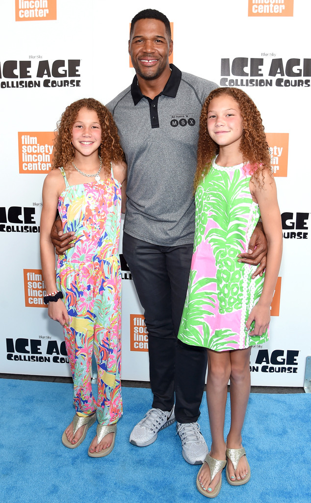 Michael Strahan, Sophia Strahan & Isabella Strahan from The Big Picture ...