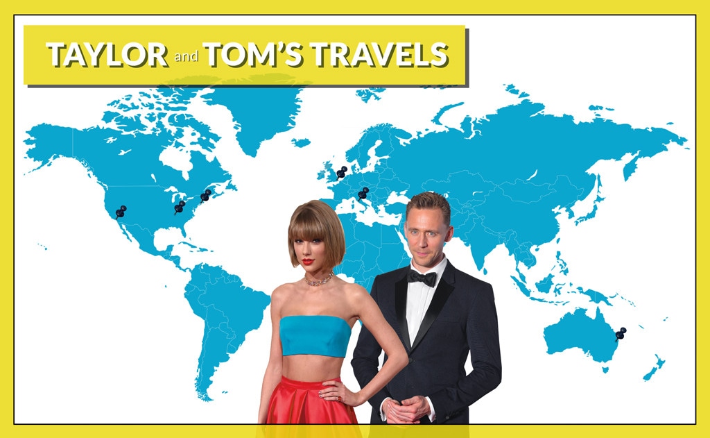 Taylor and Tom's Travels, Taylor Swift, Tom Hiddleston