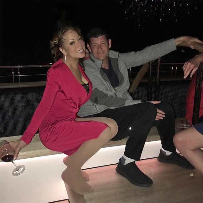 Mariah Carey, James Packer, Yacht, Italy Vacation