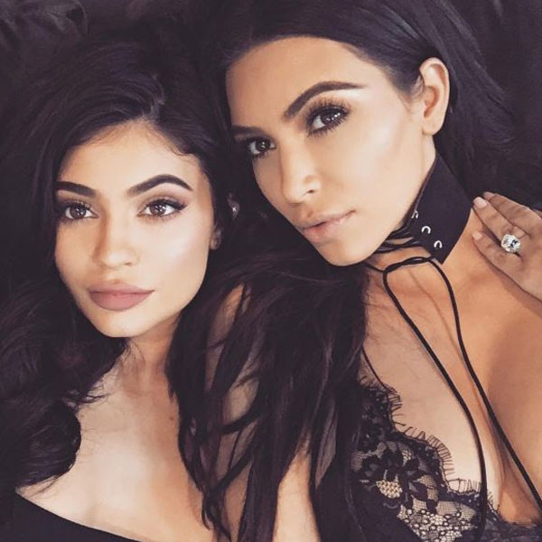 Kim Kardashian, Kylie Jenner, Instagram