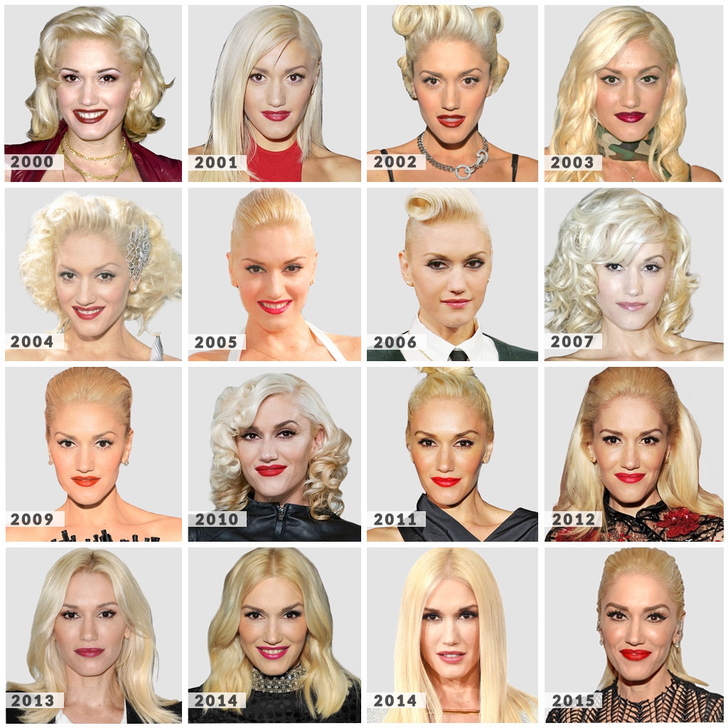 Gwen Stefani Hair Color Photos