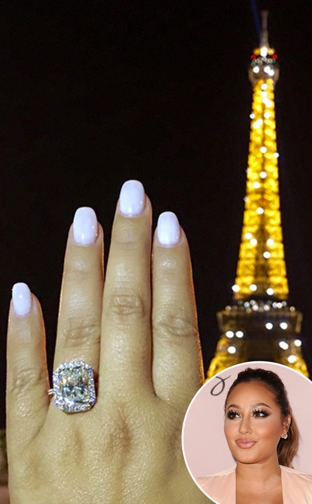 All The Details On Adrienne Bailon S Engagement Ring E Online All The Details On Adrienne Bailon S Engagement Ring E Online