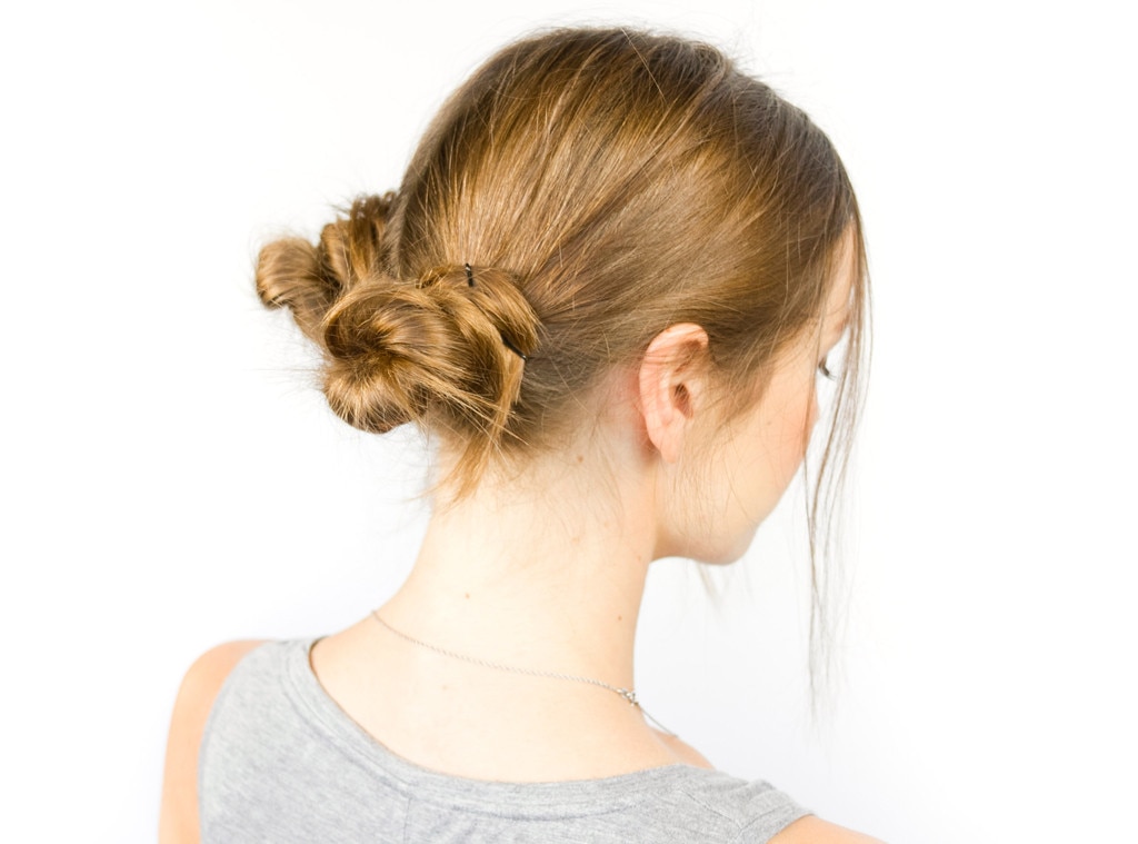 Double Braided Buns - Cute Girls Hairstyles