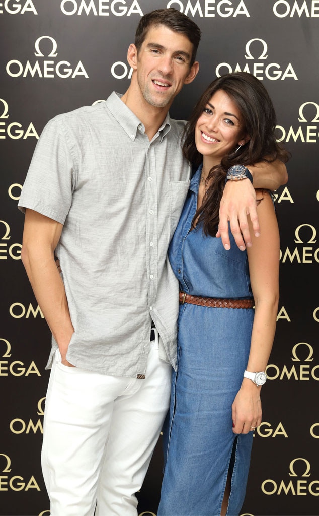 Michael Phelps And Nicole Johnson From The Big Picture Todays Hot Photos E News 