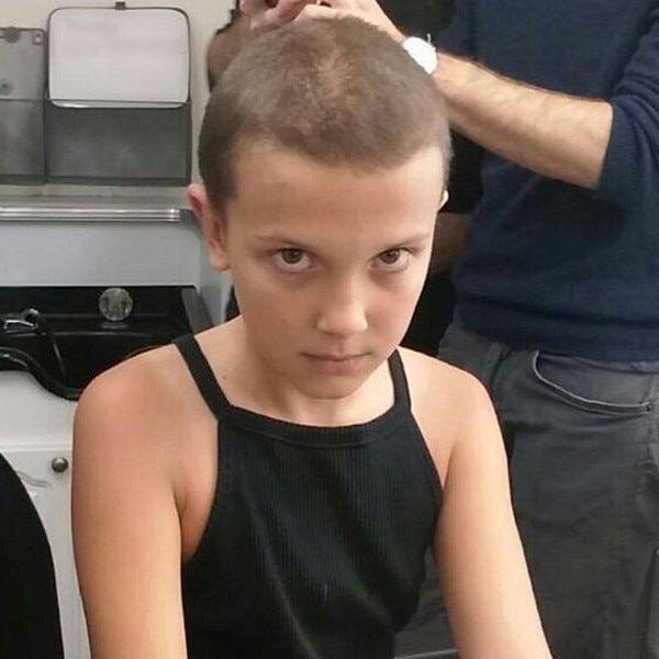 Buzzed See Millie Bobby Brown Become Stranger Things s Eleven