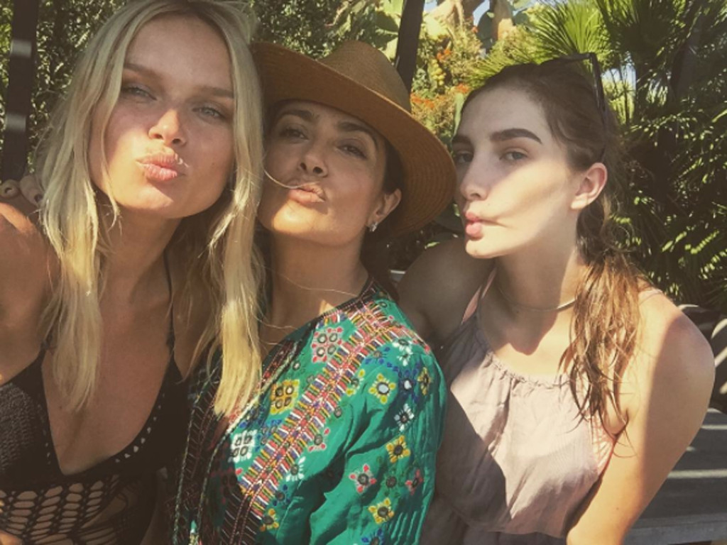 Salma Hayek Shares Rare Photo With Stepdaughter Mathilde ...