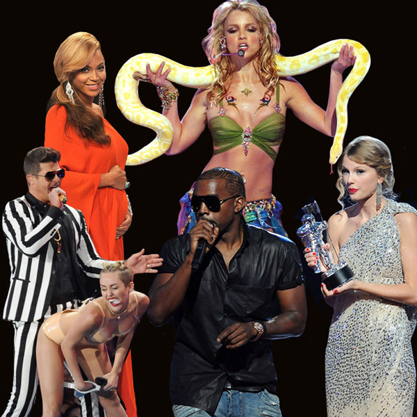 Best MTV VMAs Viral Moments Through the Years: Beyoncé, Miley & More