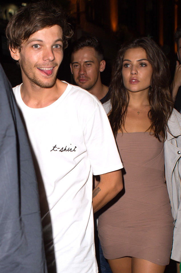 Louis Tomlinson, Danielle Campbell, Tongues