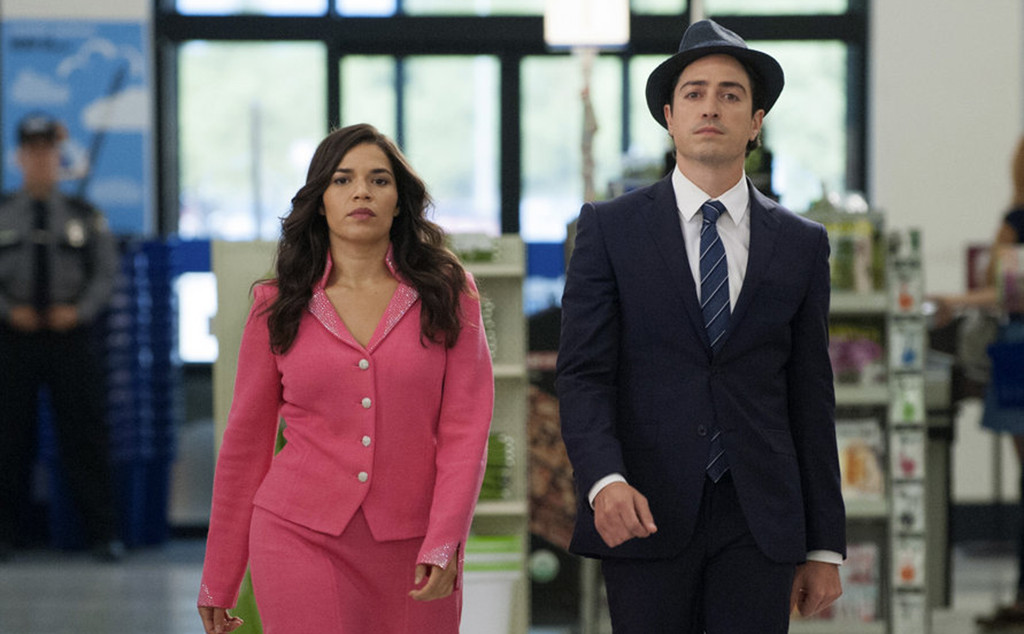 America ferrera ben feldman superstore hi-res stock photography