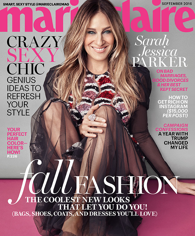 Sarah Jessica Parker, Marie Claire from 2016 September Issue Covers | E ...