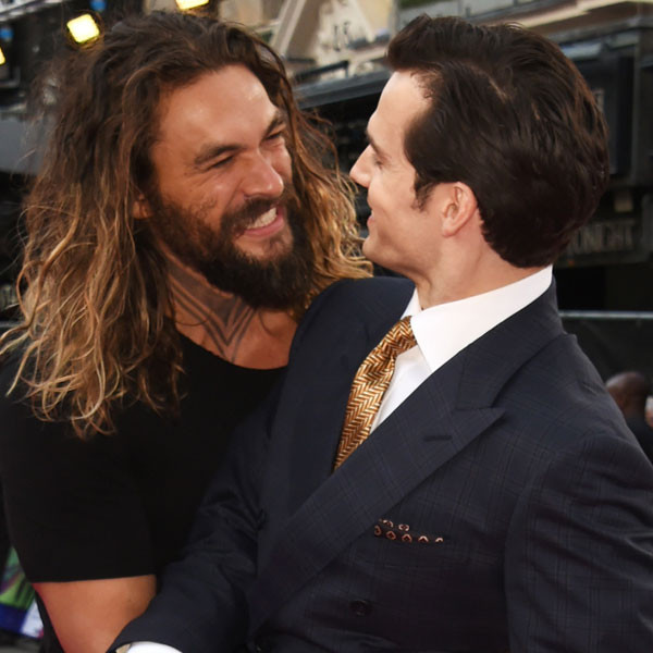 Jason Momoa And Henry Cavills Bromance Develops Before Our Eyes E Online 4165