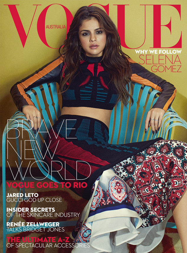 selena gomez magazine cover 2022