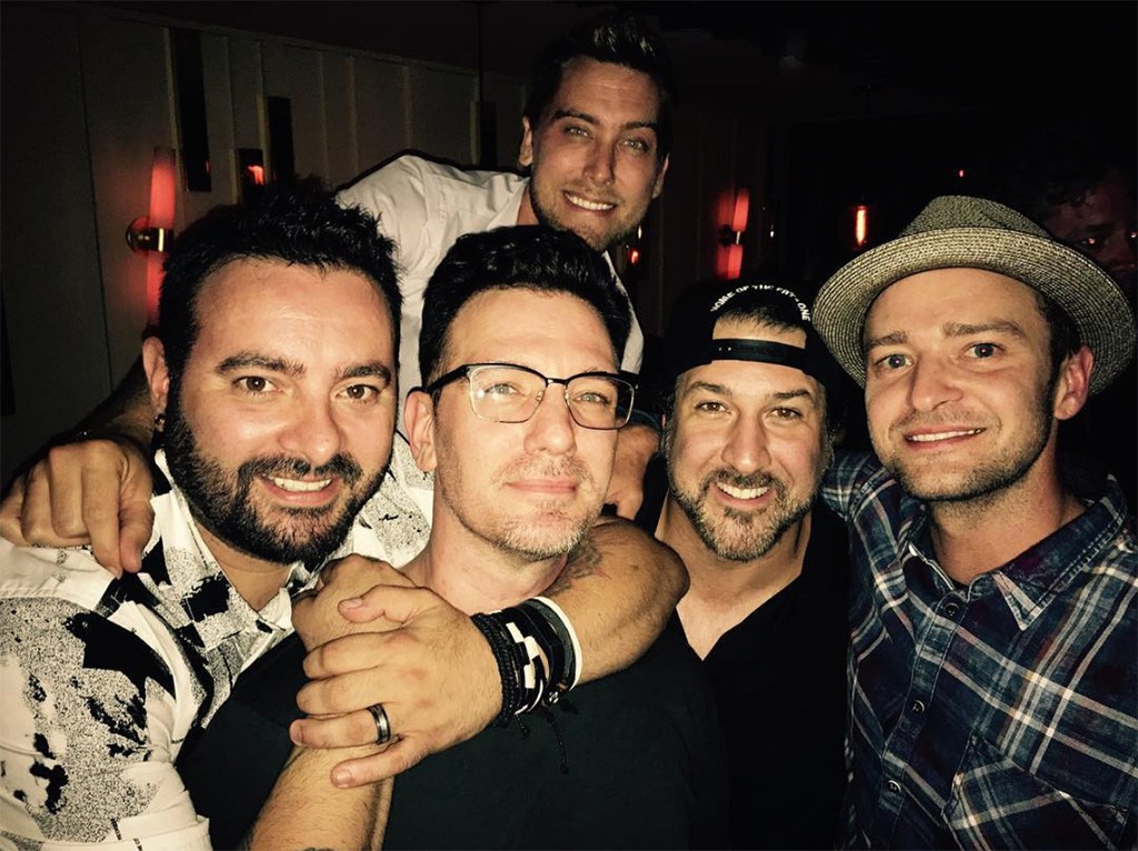 'N Sync Reunites for JC Chasez's 40th Birthday | E! News