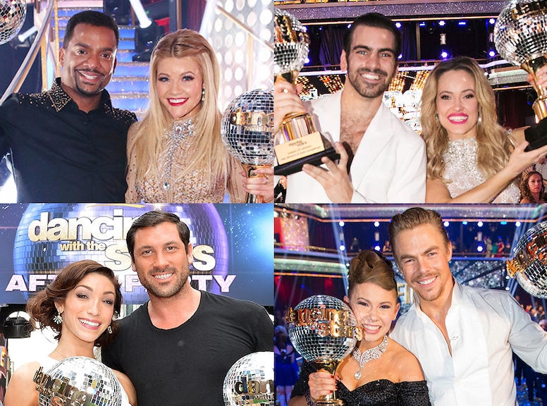 Bindi Irwin,Derek Hough,Alfonso Ribeiro,Witney Carson,Meryl Davis,Maksim Chmerkovskiy,Nyle DiMarco,Peta Murgatroyd, DWTS