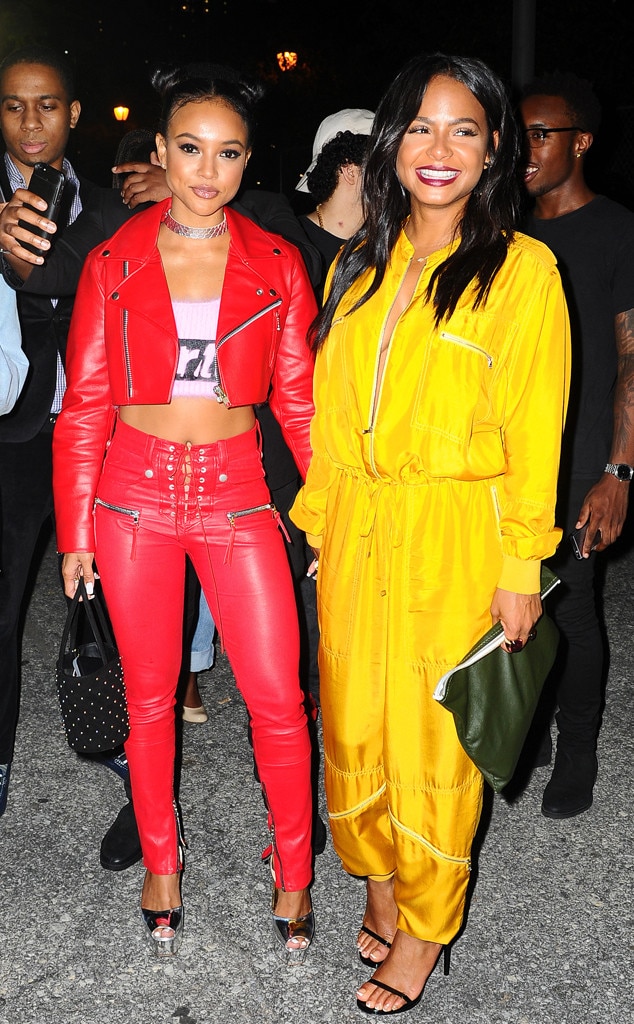 Karrueche Tran And Christina Milian From The Big Picture Todays Hot 7081