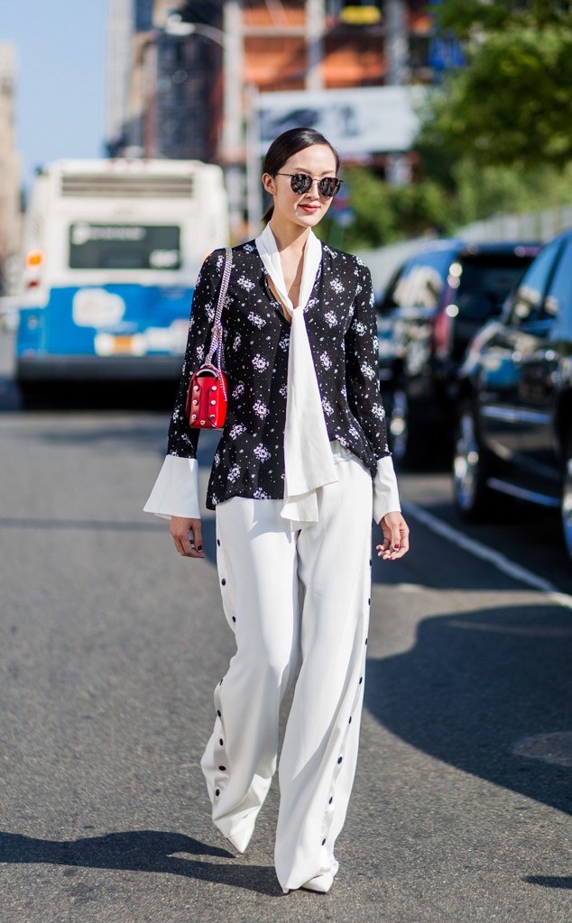 Chriselle Lim from Street Style at New York Fashion Week Spring 2017 ...