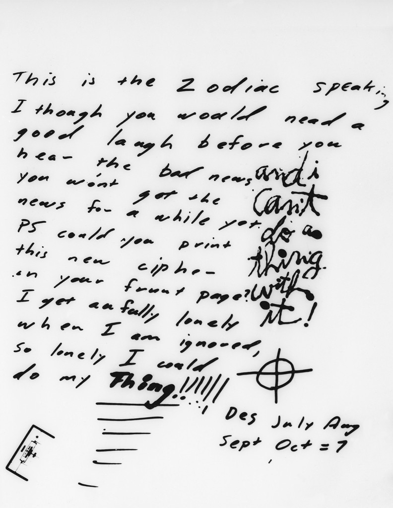 Zodiac Killer, True Crime Week