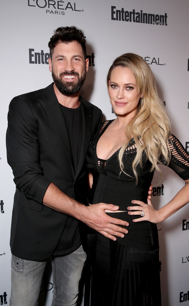 Peta Murgatroyd y Maks Chmerkovskiy de DWTS dan la bienvenida al bebé número 3