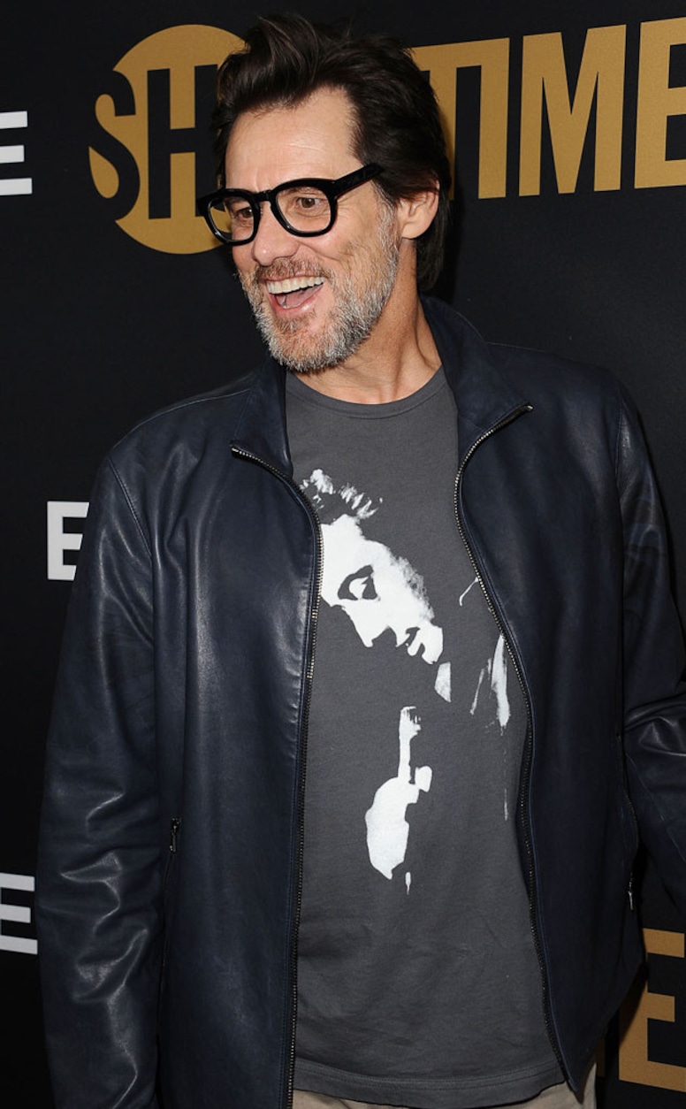 Jim Carrey, Emmy Party Pics